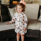 Girls Pink Vintage Cowgirl Pajamas by Shea Baby