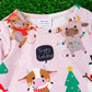 Christmas in the Farm Baby Gown