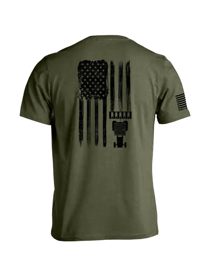Men's Tractor Flag T-Shirt