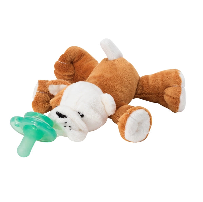 Nookums Paci-Plushies Buddies - Barkley Bull Dog