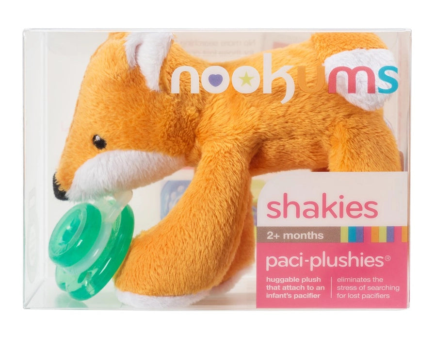 Nookums Paci-Plushies Buddies - Freckles Fox