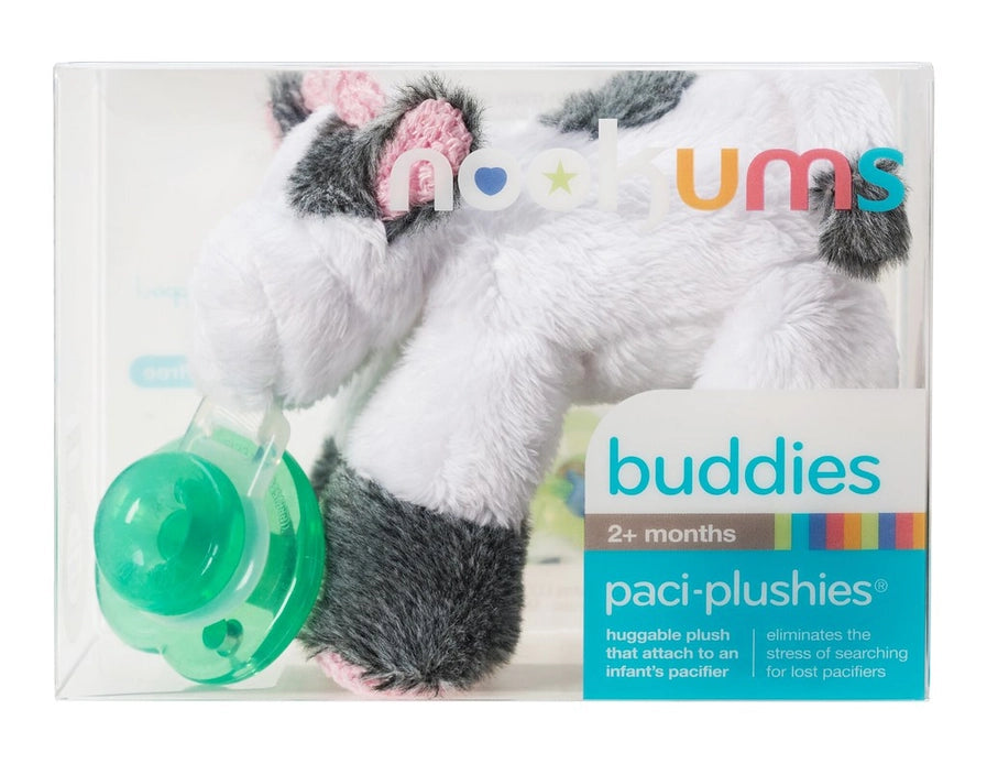 Nookums Paci-Plushies Buddies - Cutsie Cow