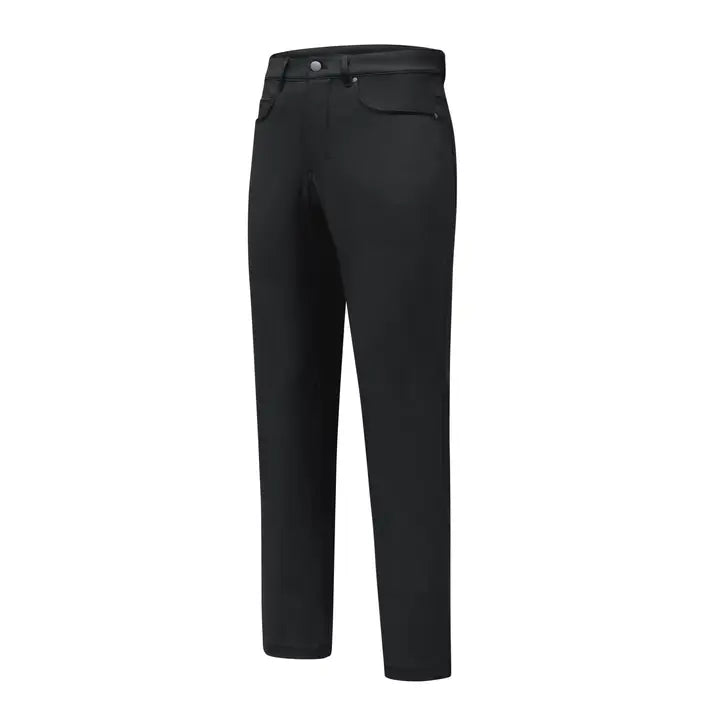 Men's Black Performance Chino by Meripex-Black