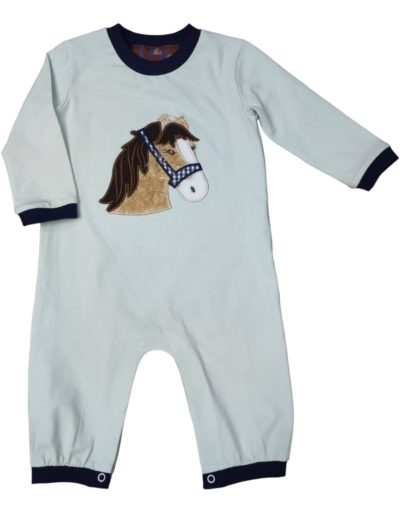 Boy's Hayes the Horse Romper by Millie Jay