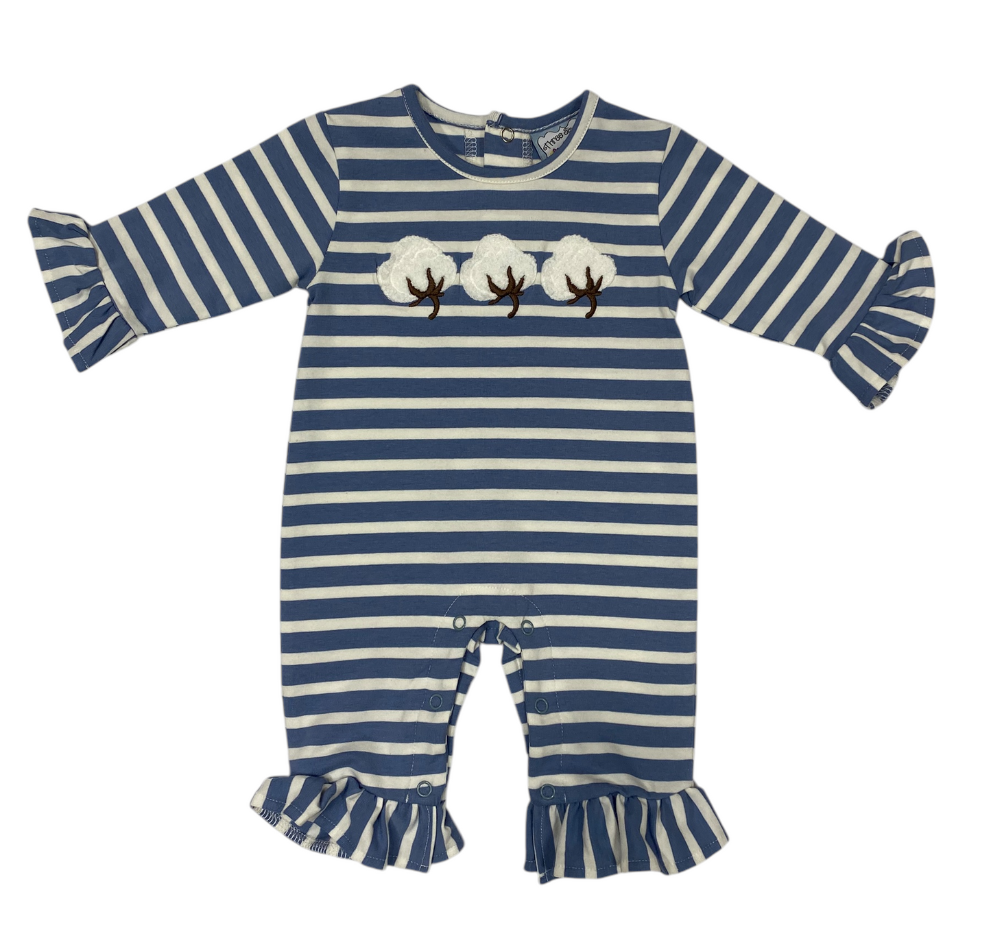 Girls Cotton Romper by Three Sisters