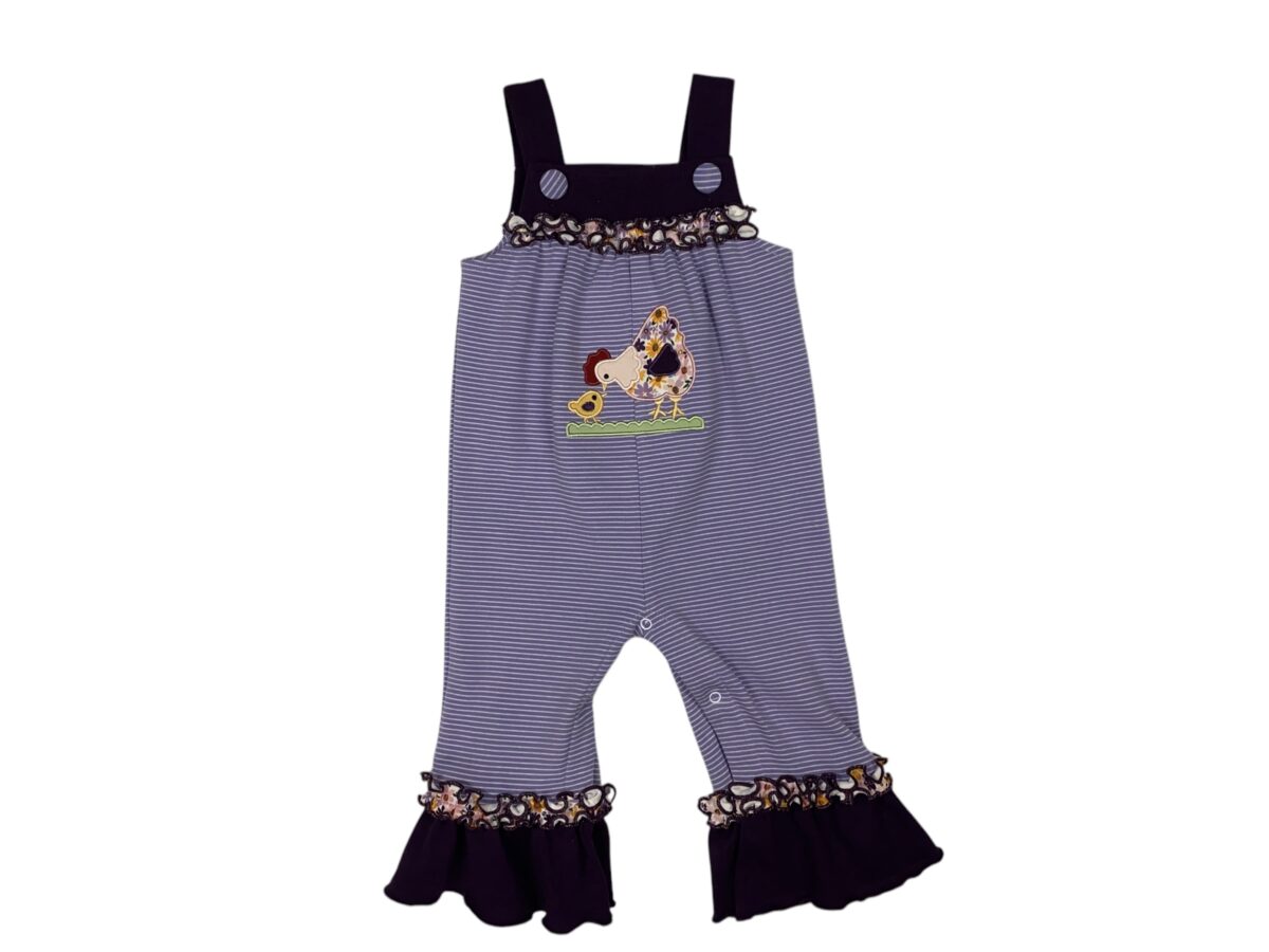 Girls Cassie the Chicken Romper by Millie Jay