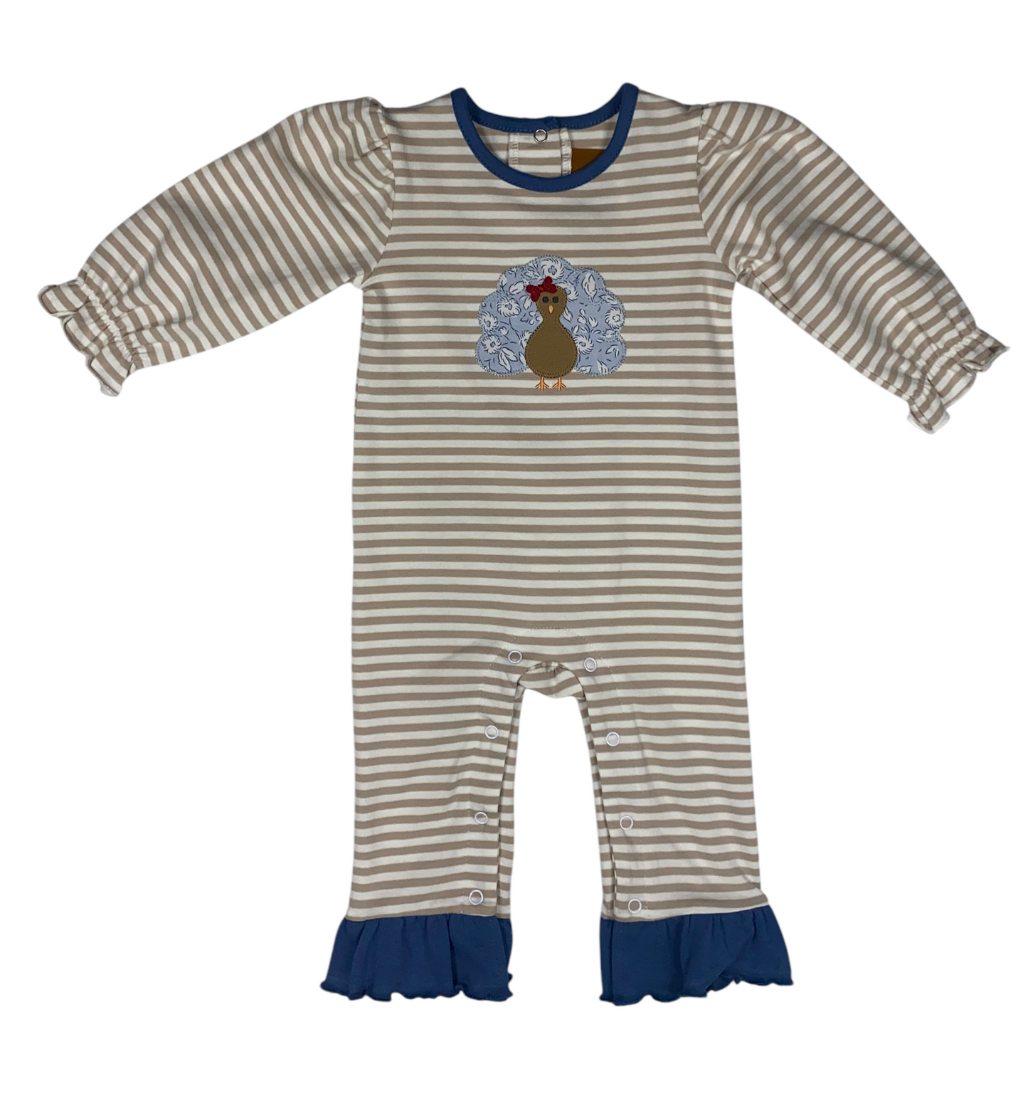 Girls Tristyn the Turkey Romper by Millie Jay