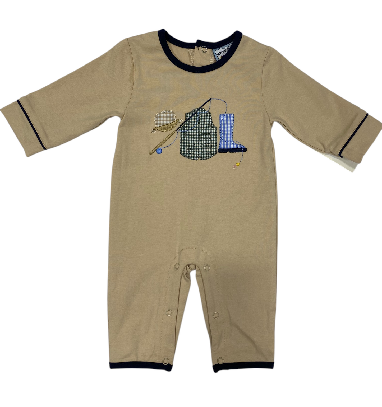 Boys Gone Fishing Romper by Three Sisters