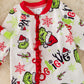 Baby Girls Grinch Christmas Onesie