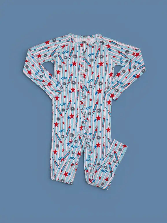 Boys Rocket Pop Parade Dream Romper by Dream Big Little Co.