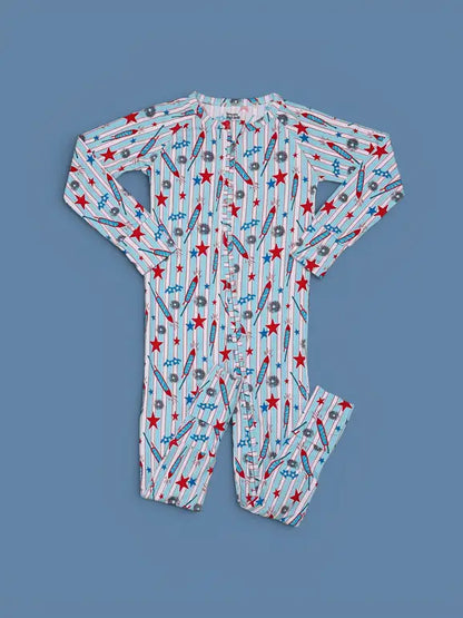 Boys Rocket Pop Parade Dream Romper by Dream Big Little Co.