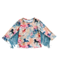 Girls Watercolor Horse L/S Fringe Onesie or Shirt by Shea Baby