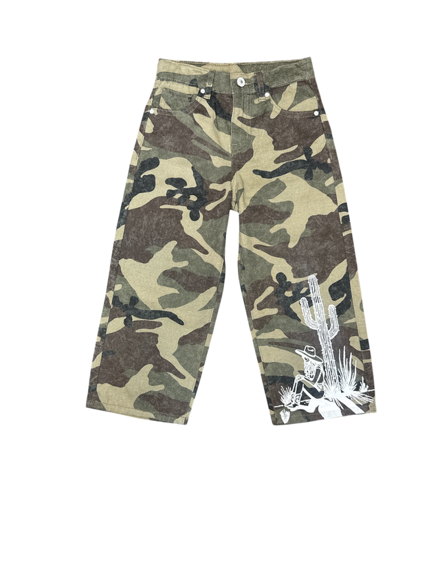 Girls Camo Cactus Jeans by Shea Baby
