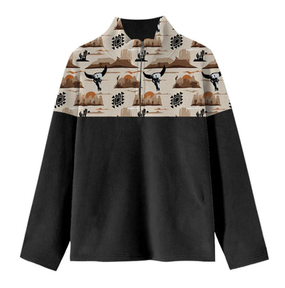 Boys Desert Sky Fleece Zip Up Sweatshirt by Shea Baby