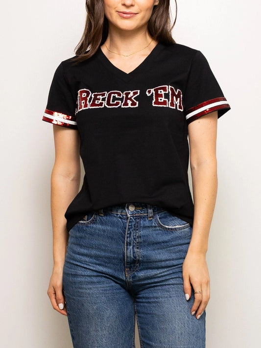 Ladies Wreck 'Em Licensed TShirt