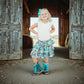 Girls Bucking Bloom Ruffle Skirt by Shea Baby