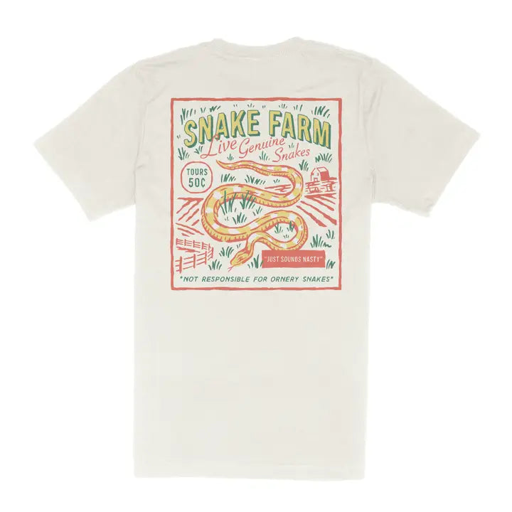 Men's Snake Farm T-Shirt by Sendero