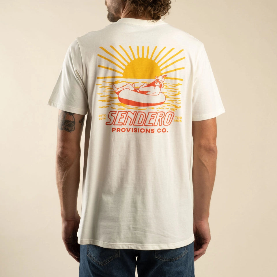 Men's Out Yonder T-Shirt by Sendero-Vintage White