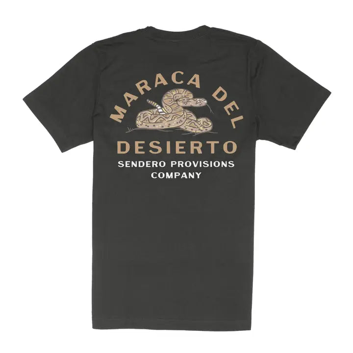 Men's Rattlesnake T-Shirt by Sendero