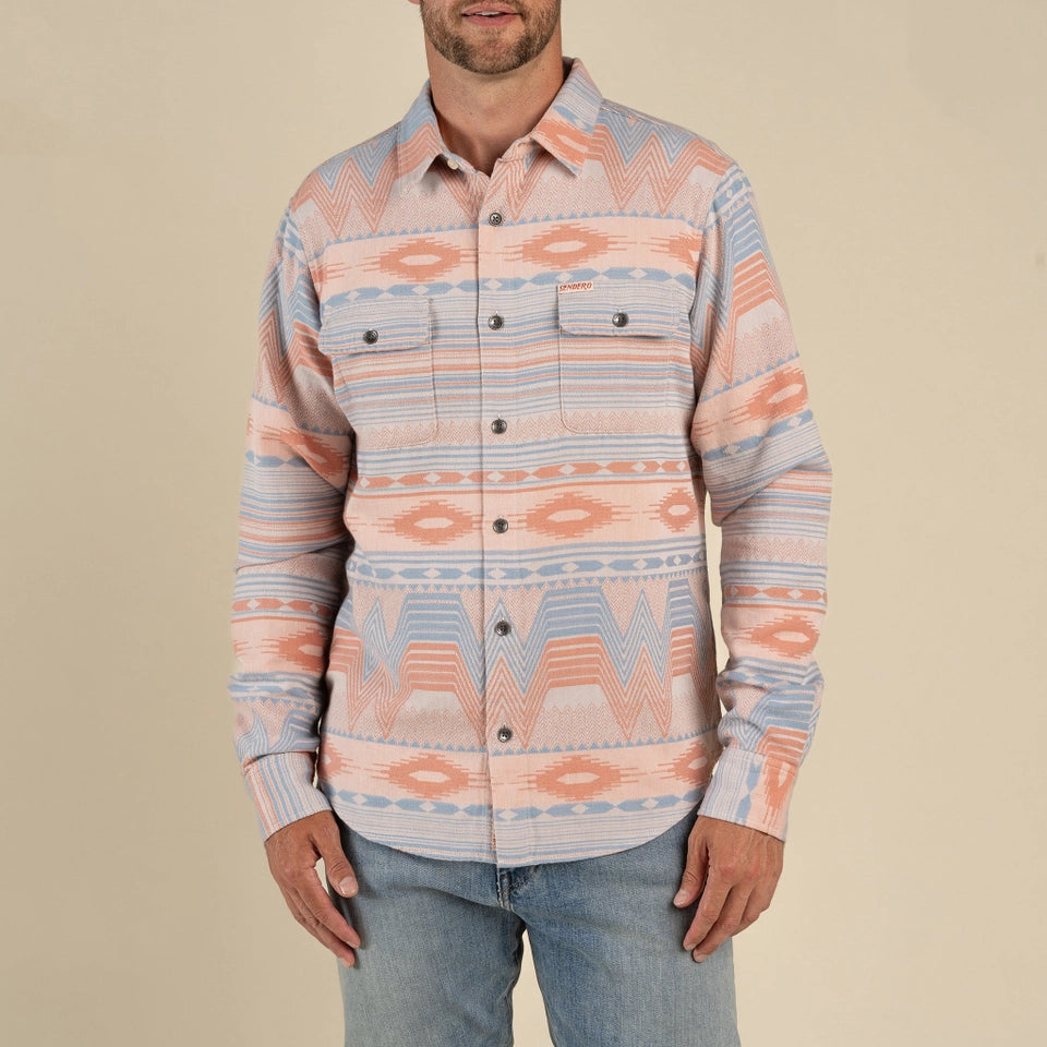 Men's Whataburger X Boquillas Long Sleeve Shirt by Sendero