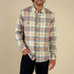 Men's Moab Stretch Flannel by Sendero-Blue/Red