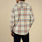 Men's Moab Stretch Flannel by Sendero-Blue/Red