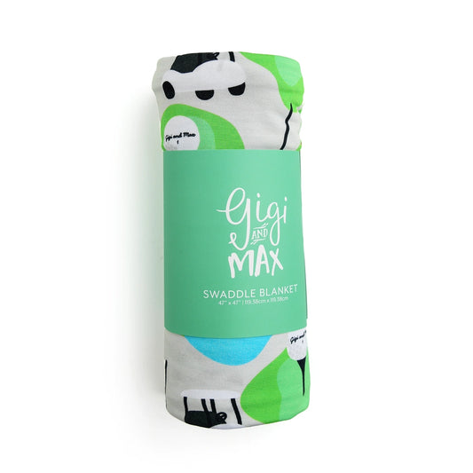 Ryder Golf Swaddle Bamboo Baby Blanket