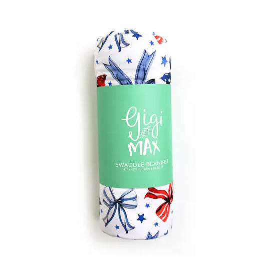 Eleanor Swaddle Bamboo Baby Blanket