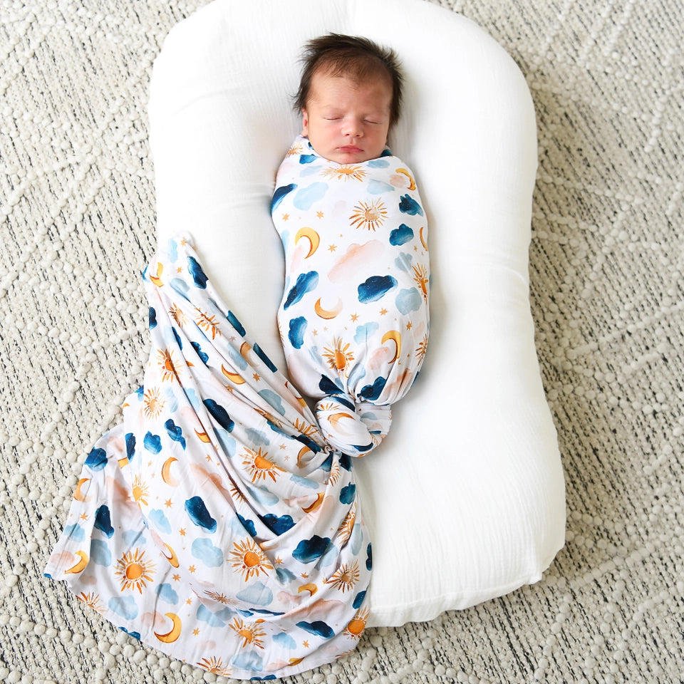 Parker Swaddle Bamboo Baby Blanket