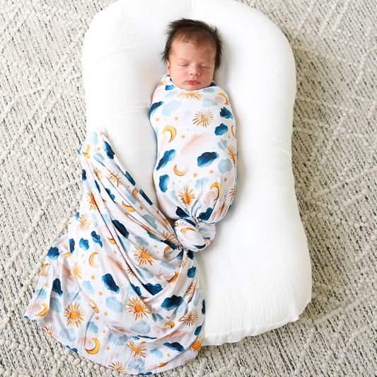 Parker Swaddle Bamboo Baby Blanket