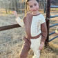 Girls Cowgirl Born & Raised Sweats Set by Shea Baby