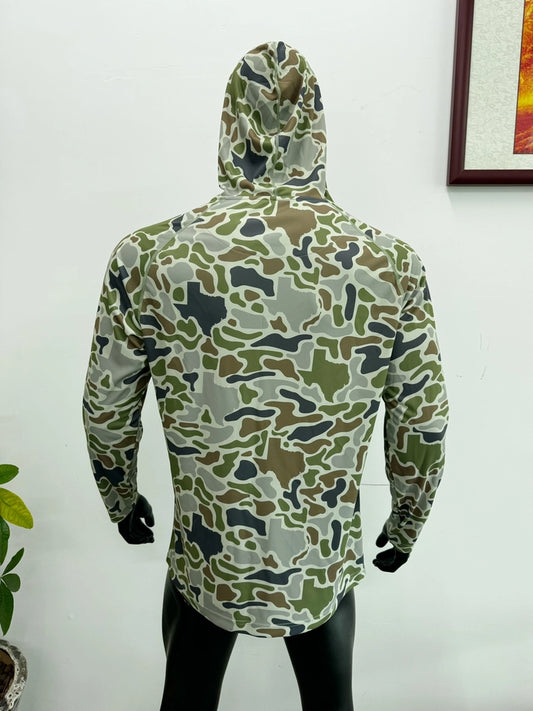 Men's Texas Sand Camo Performance Hoodie