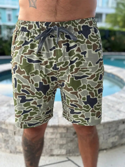 Men's Texas Sand Camo Athletic Shorts