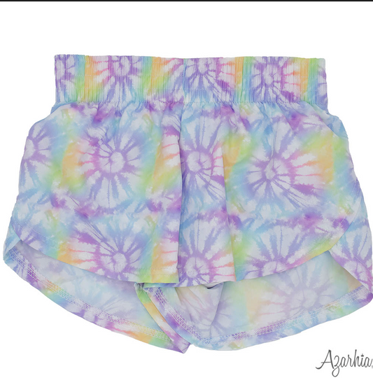 Girls Lavender Burst Steph Short by Azarhia