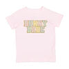 Girls Bunny Babe Patch Easter Short Sleeve T-Shirt by Sweet Winks
