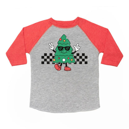 Boys Christmas Tree Dude Tee by Sweet Wink