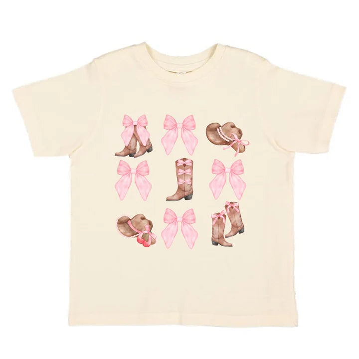 Girls Coquette Cowgirl SS T'Shirt by Sweet Winks