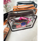 Ladies Darla Clear Wristlet Western Gameday Purse