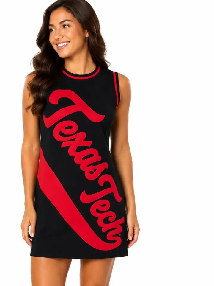 Ladies Texas Tech Logo script Dress