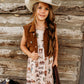 Girls 2 PC Out West Cowgirl Vest & Dress by Shea Baby