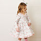 Girls Nutcracker Eyelet Trim Pocket Dress by Swoon Baby
