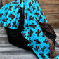 Cactus Printed on Turquoise Car Seat Cover