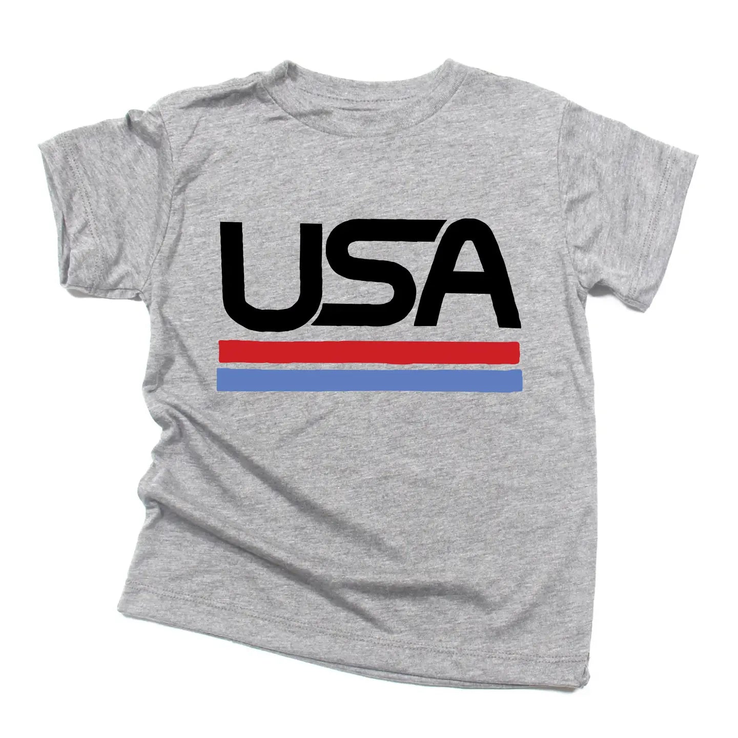 Boys Grey USA T-Shirt by Holland Ave