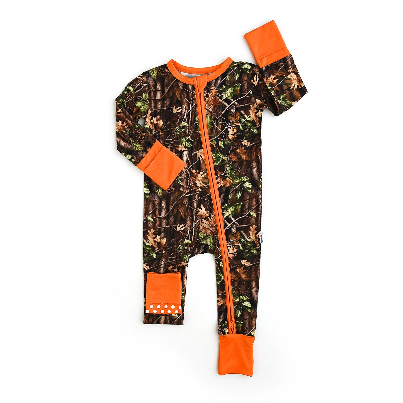 Boys Hunter Camo Zip Sleepies Little Bamboo by Gigi & Max