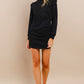 Ladies Round Neckline Long Sleeve Dress by TCEC