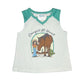 Girls Cowgirl At Heart Tank Onesie by Shea Baby