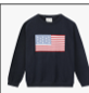Boys Navy USA Flag Sweater by Me & Henry