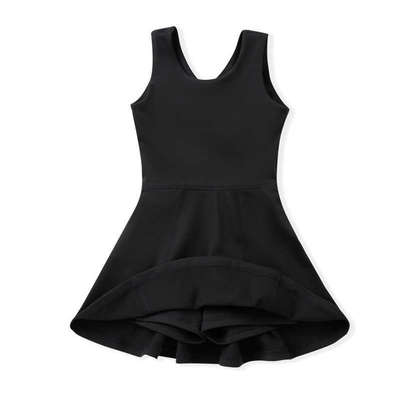 Girls Black Tennis Dress by Swoon