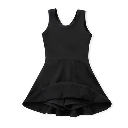 Girls Black Tennis Dress by Swoon
