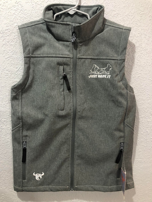 Boys Live Fast Poly Shell Vest by Cowboy Hardware